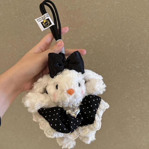 Qoo10] 女の子 うさぎぬいぐるみ バッグチャーム