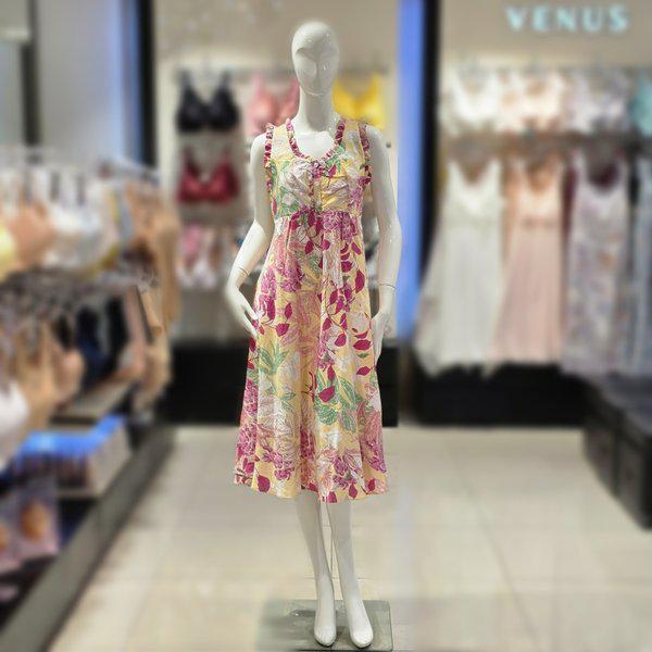 [] パステル花柄カップドレス(vgns101)