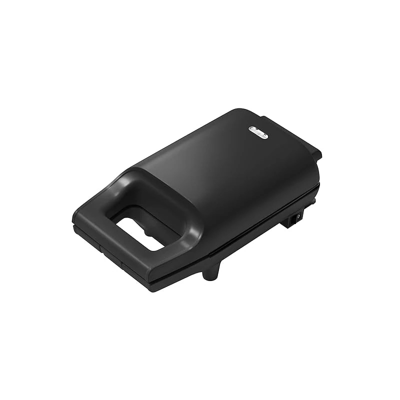 【即納】[山善] 具だくさん 耳付きで焼ける ホットサンドメーカー 一人暮らし 新生活 ブラック YSB-S420(B)