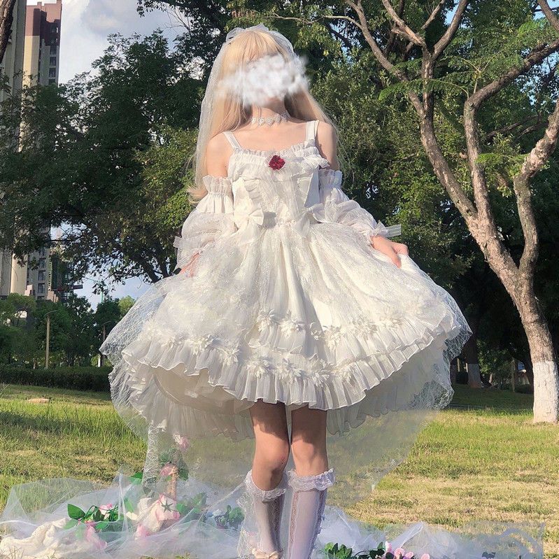 ゴージャスロリータギャラクシーティーパーティー.Jsk. ロリータサスペンダースカート