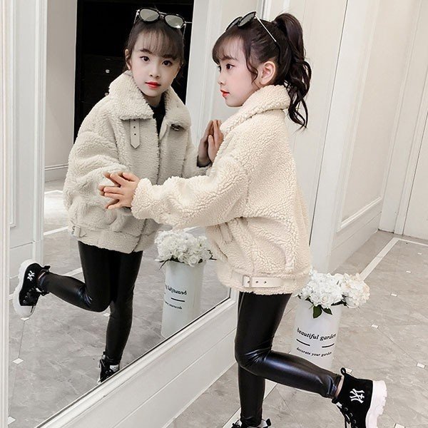 Qoo10 子供服 韓国 女の子 アウター コート キッズ