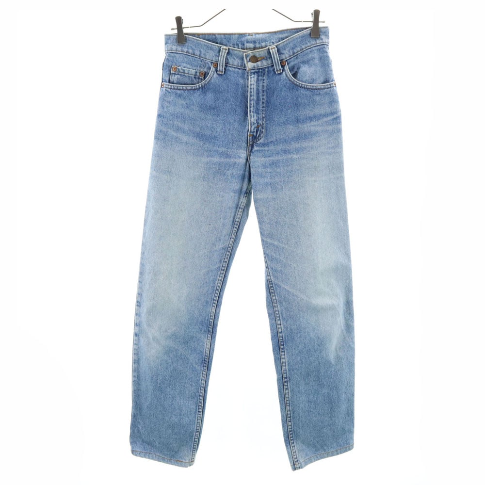 90s 510-0217 USA製 オールド デニムパンツ W29 ウォッシュブルー ジーンズ メンズ
