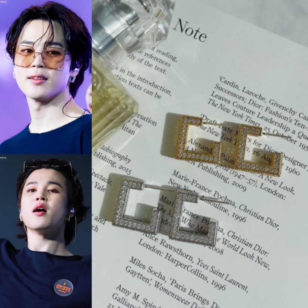 【justLoveR.】 Yves Earrings ピアス [BTS ジミン着用]