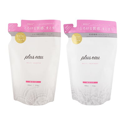 プリュスオー　モイスト　メルティ　シャンプー　トリートメント Amazon | plus eau プリュスオー シャンプー トリートメント