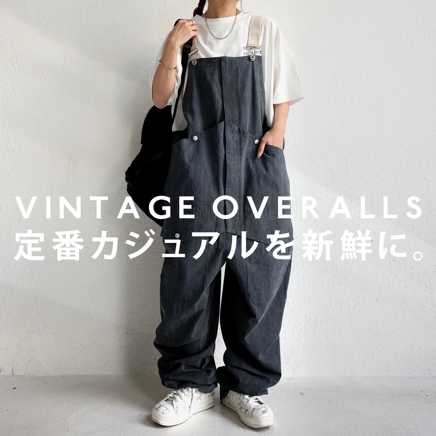 デニムサロペット サロペット レディース オーバーオール 送料無料・再再販メール便不可 few