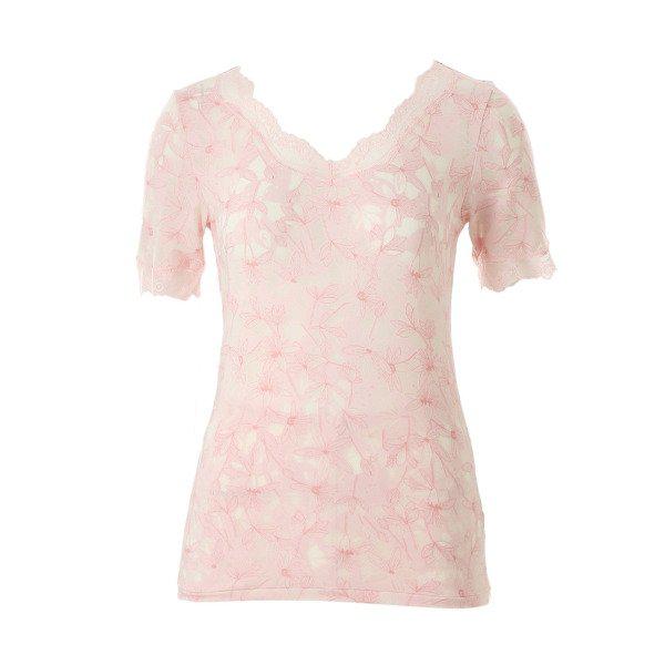 モダールバーンアウトレース3分袖トップス 女性用下着 PK_CA(VLG2473A) 5,338円