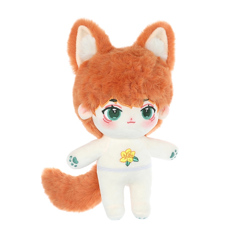 獣耳 獣尾付け かわいい男の子 20CM ぬいぐるみ 無属性 着せ替え人形 コットンドール 綿人形 キャラクターぬいぐるみ 韓国ファッション ドール ぬい doll