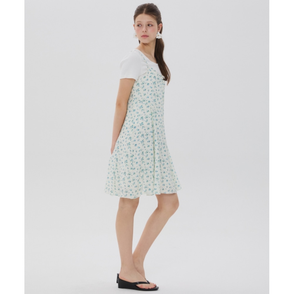 NEW LOOKY カットポイントワンピース_アイボリー