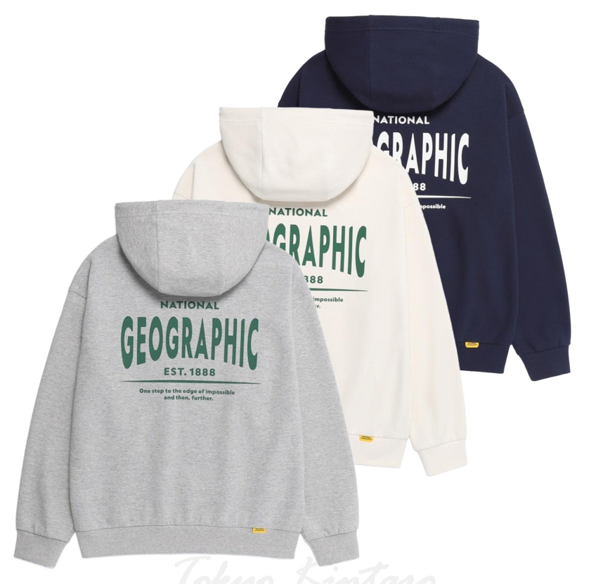ロントラ LETTERING GRAPHIC SEMI-OVER HOODIE (N261UHD020)