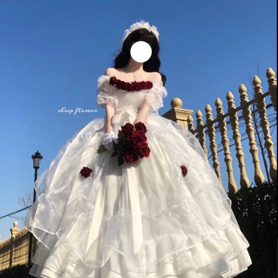 Lolita ウェディングバットミツバプリンセスドレス