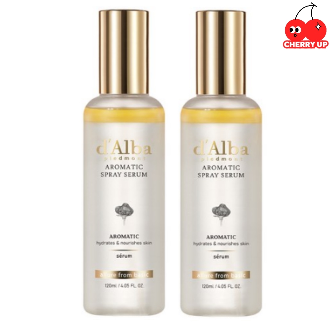 [大容量1 + 1]ホワイトトリュフ ファーストアロマティック スプレーセラム 120ml×2本セット（プレミアムミストver.）保湿 トリュフエキス アロマミスト ツヤ肌 水分チャージ エモリエント