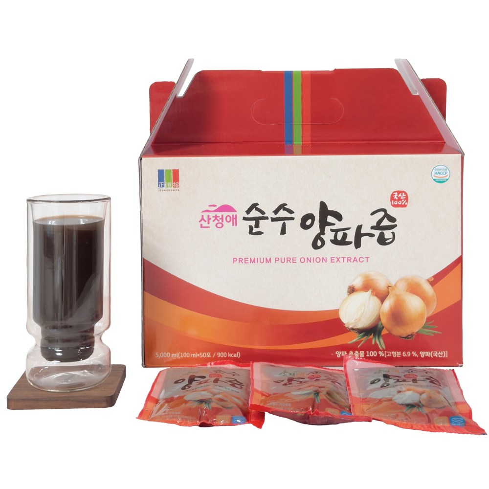 チョンウォンサンチョンエピュアタマネギジュース100ml50個