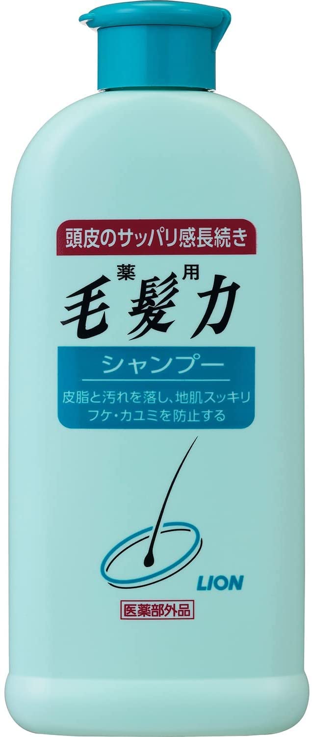【送料無料】 【ライオン】薬用毛髪力シャンプー２００ｍｌ×6個セット