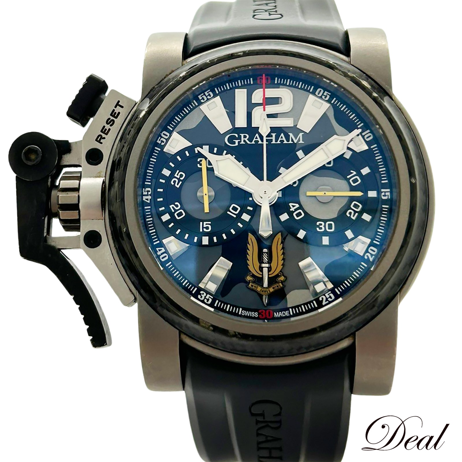 200本限定 グラハム クロノファイター オーバーサイズ コマンドSASII 2OVJI.B25A.K10T メンズ 腕時計