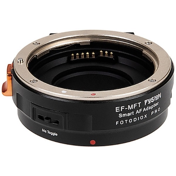 Fotodiox EOS-MFT-FSN 電子マウントアダプター(キヤノンEFマウントレンズ マイクロフォーサーズマウント変換) 絞りレバー搭載