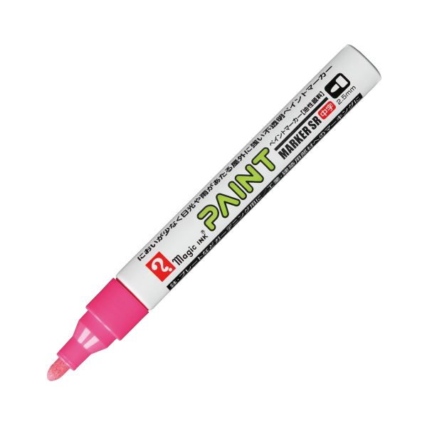 （まとめ） 寺西化学 油性マーカーペイントマーカーSR No.550 中字 桃 MSR550-T12 1本 (×30セット)