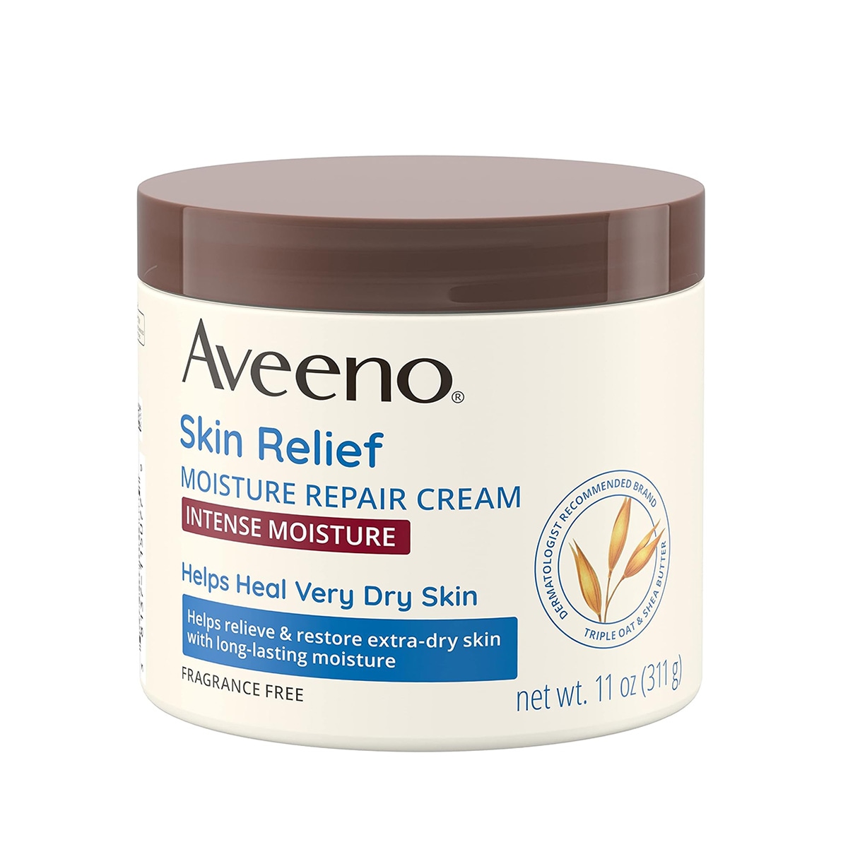 【エクスプレス便】Aveeno Skin Relief Intense Moisture Repair Body Cream 11oz アビーノ スキンリリーフ インテンス ボディクリーム