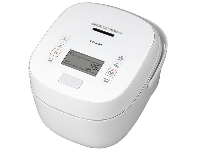 TOSHIBA　東芝　10合炊き　圧力IH炊飯ジャー　炊飯器　真空圧力IH RC-18KGW(W) [グランホワイト] /【送料区分Mサイズ】