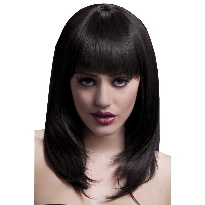 コスプレ 仮装 フィーバーターニャウィッグ 48cm フェザーカット ブラウン 【 コスプレ 衣装 ハロウィン パーティーグッズ かぶりもの ウィッグ かつら 髪の毛 プチ仮装 カツラ ロングヘアー