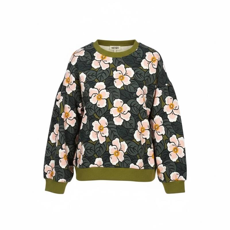 [カード決済で10%オフ]KENZO KIDS 起毛スウェットシャツ K61342 46M 14A (大人でも着用可能)