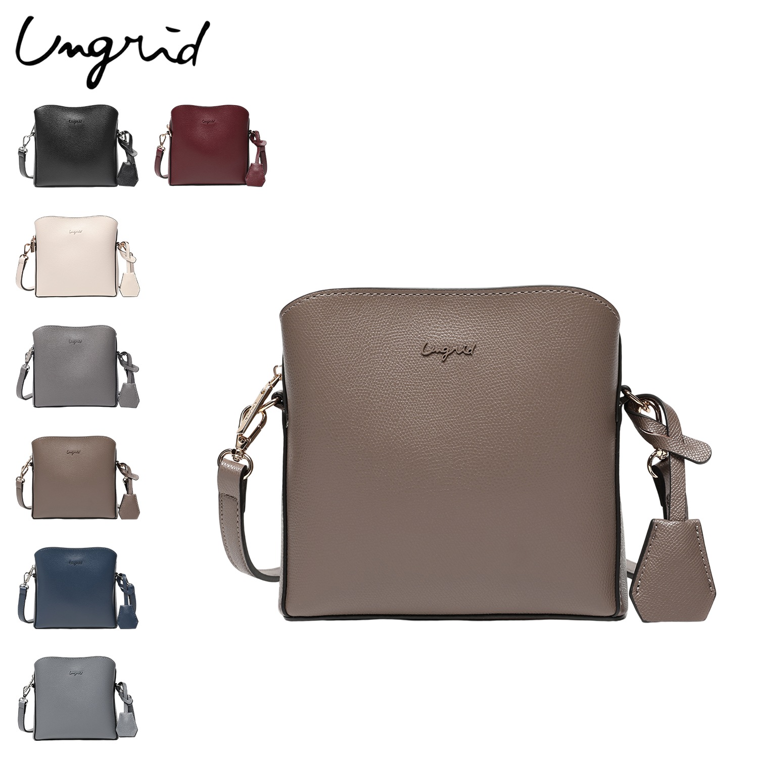 ショルダーバッグ レディース 斜めがけ 大人 軽量 UNG-50010D