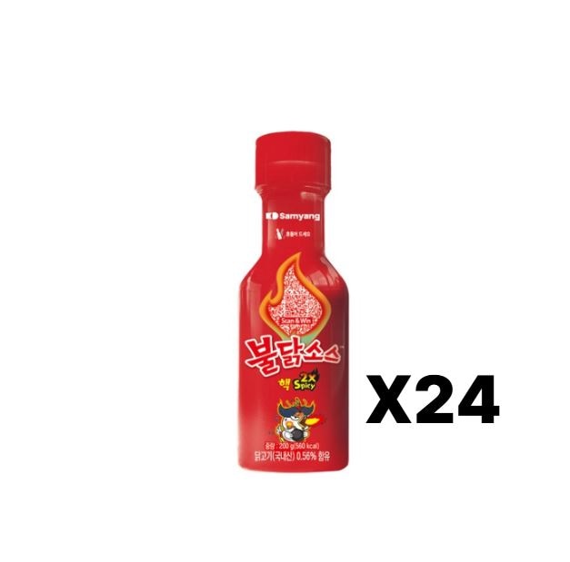 韓国激辛ソース 200g×24本セット 辛口 調味料 韓国食品 韓国ホットソース 食材 韓国料理用 大容量ソース 韓国グルメ 人気調味料 韓国食材通販