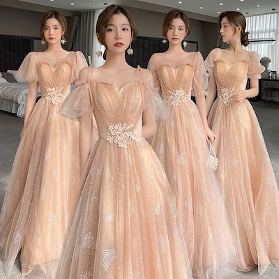 2024新しい主催の宴会ドレス学生の卒業式の宴会ドレス