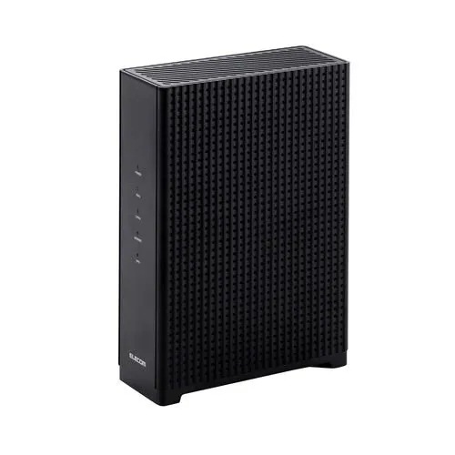 エレコム WRC-BE65QSD-B Wi-Fi 7 ルーター 2.5Gbps WAN EasyMesh メッシュ対応 AIセキュリティ搭載 ブラック