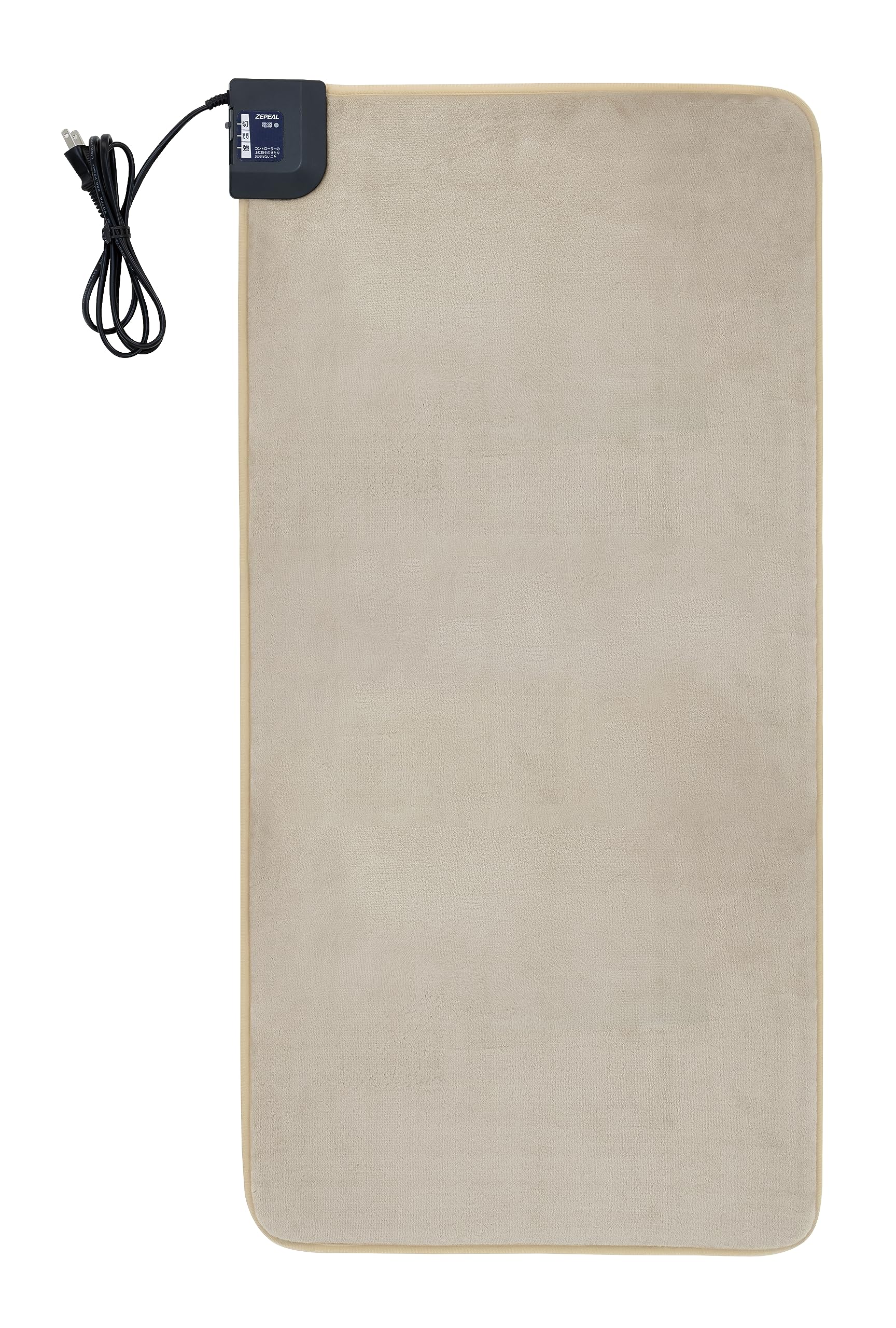電響社 ZEPEAL(ゼピール) 電気ミニマット（ふかふか） ミニ 省エネ コンパクト 足元 ホットカーペット温度切替 DHM-Y4590FFN-CN