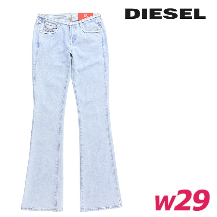 ジーンズ デニム パンツ レディース 1969-D-EBBEY-SP カットオフフリンジ スリムフィット die-l-p-g4-443