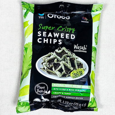 ワサビ のり天 スナック 35g x 5袋 韓国 食品 料理 食...のサムネイル