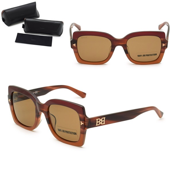 サングラス BY0084-H/S 71E 53 サングラス アジアンフィット UVカット レディース ブラウンササ ブラウン