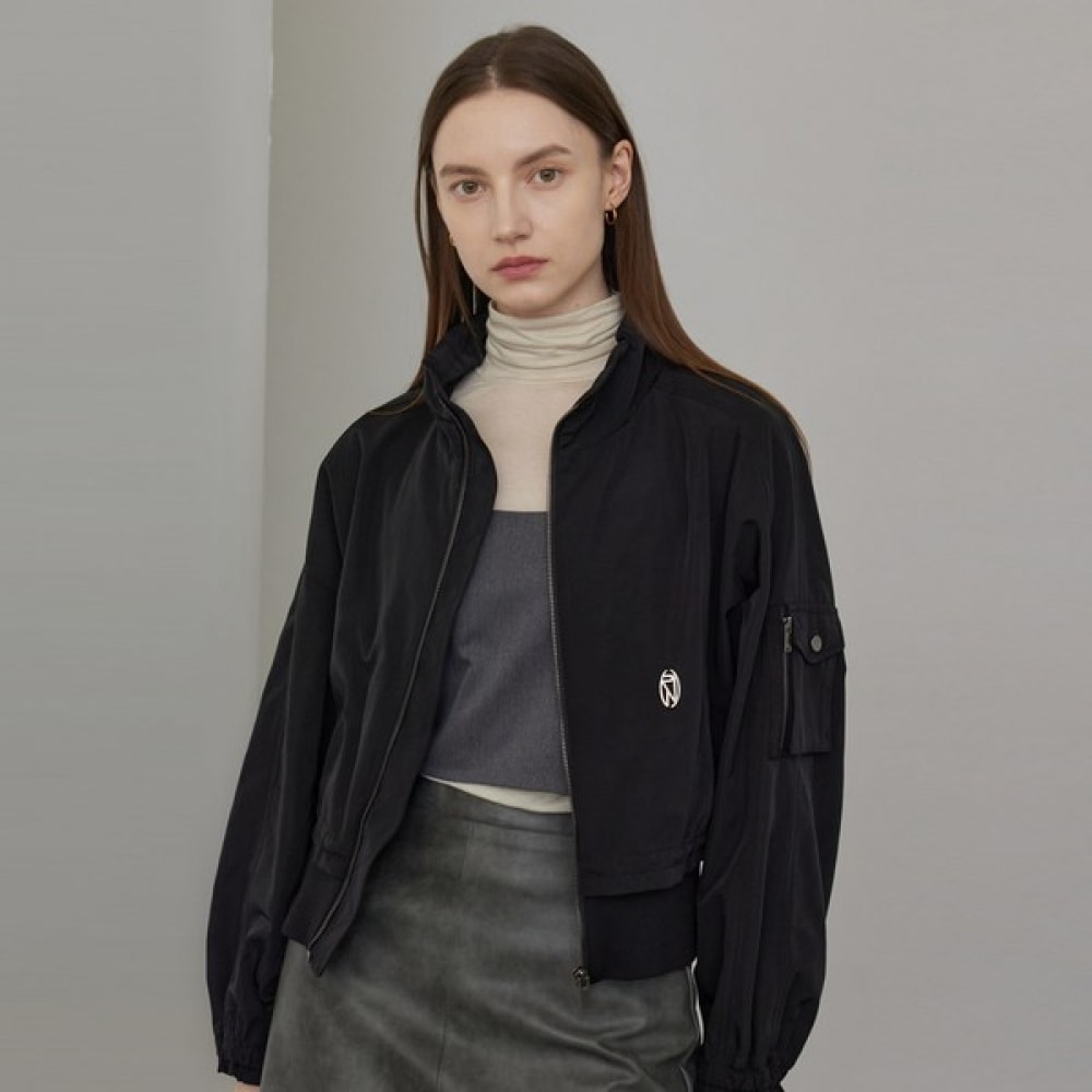 (リアーナニューヨーク) ハイネックボリュームスリーブジャンパー RRHWJP010