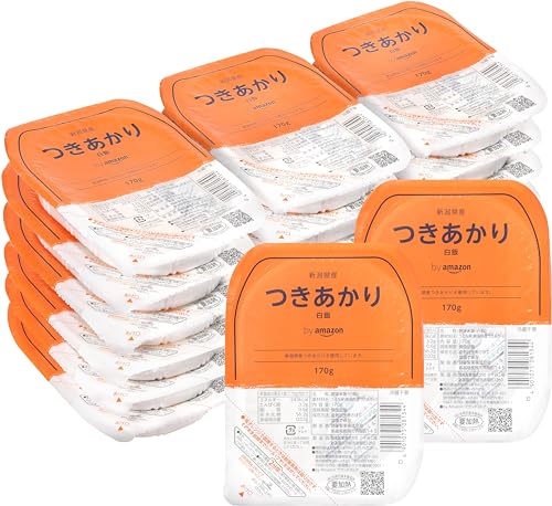 パックご飯 新潟県産つきあかり(白米) 170g×20個