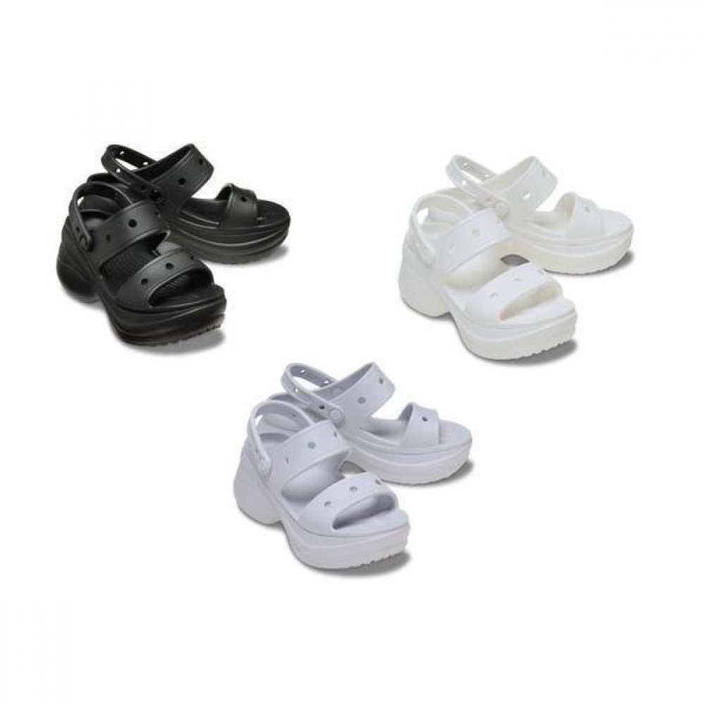 クロックス レディース ベイ サンダル 3種 206749-001 206749-100 206749-5BO