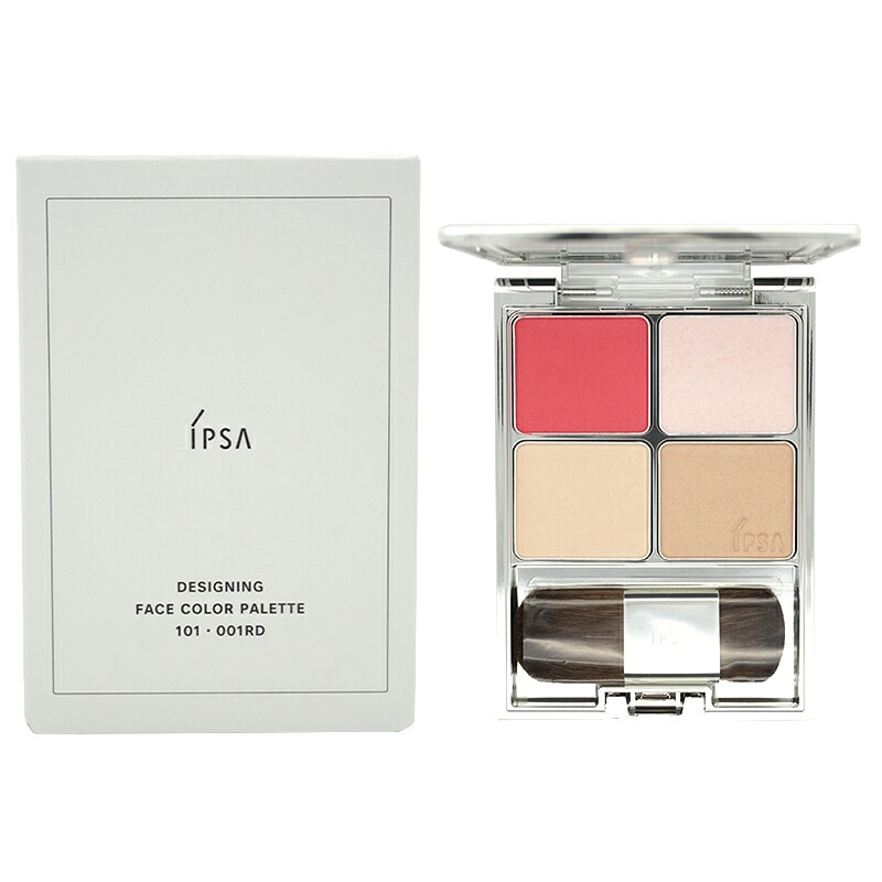 デザイニング フェイスカラーパレット [101-001RD] 7.2g レフィル+ケース DESIGNNING[ギフトラッピング対応]