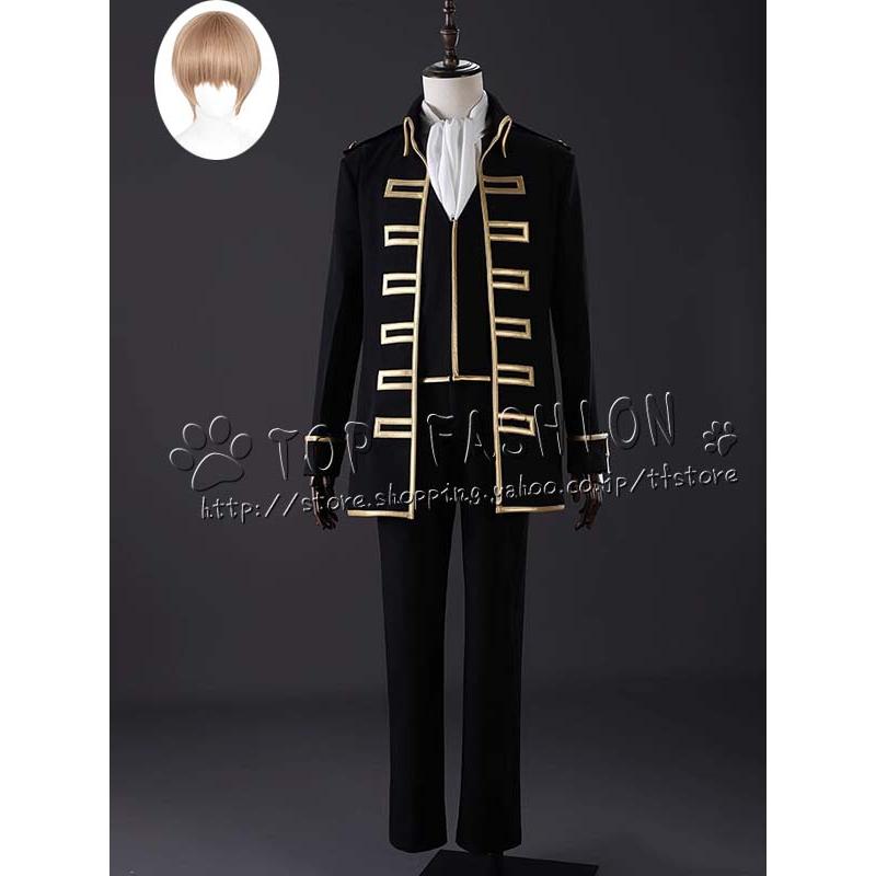 【品質良い 大好評中】銀魂 風 沖田総悟 土方十四郎 コスプレ 衣装 ウィッグ cosplay コスチューム ハロウィン クリスマス