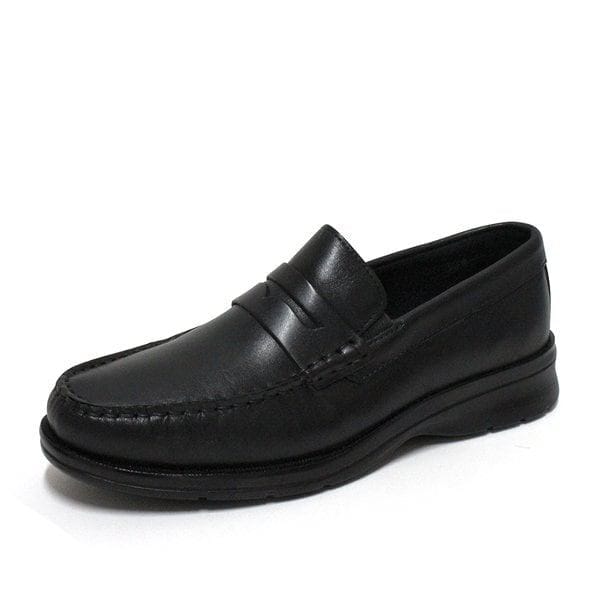 パーマーペニーメンズローファーカジュアルドレスシューズブラックCI3098