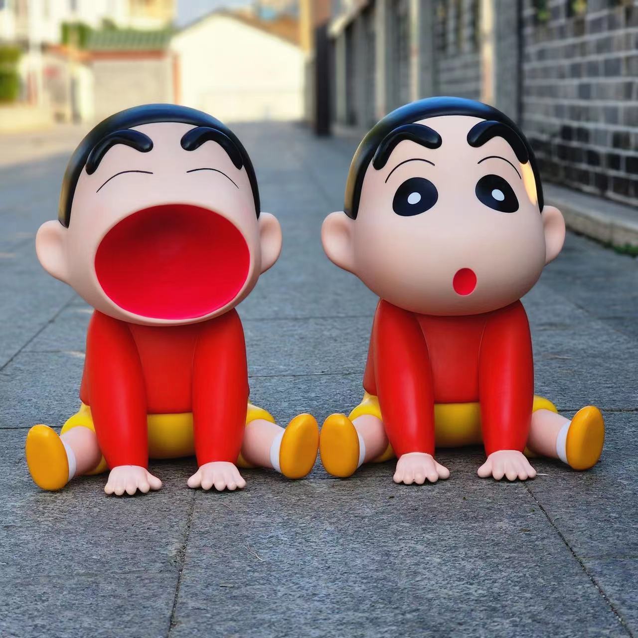 お座りクレヨンリトル初心者フィギュア特大リビングルームオーナメントしんちゃん周辺シリーズ男の子と女の子向け 0017