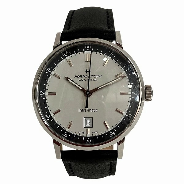 ハミルトン イントラマテック H384250 自動巻 時計 腕時計 メンズ【中古】