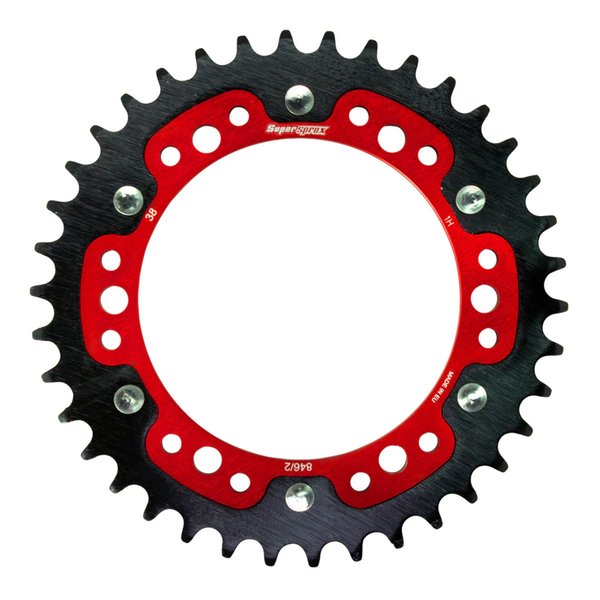 SPX REAR STEALTH 846/2-38T RED RST-846/238-RED