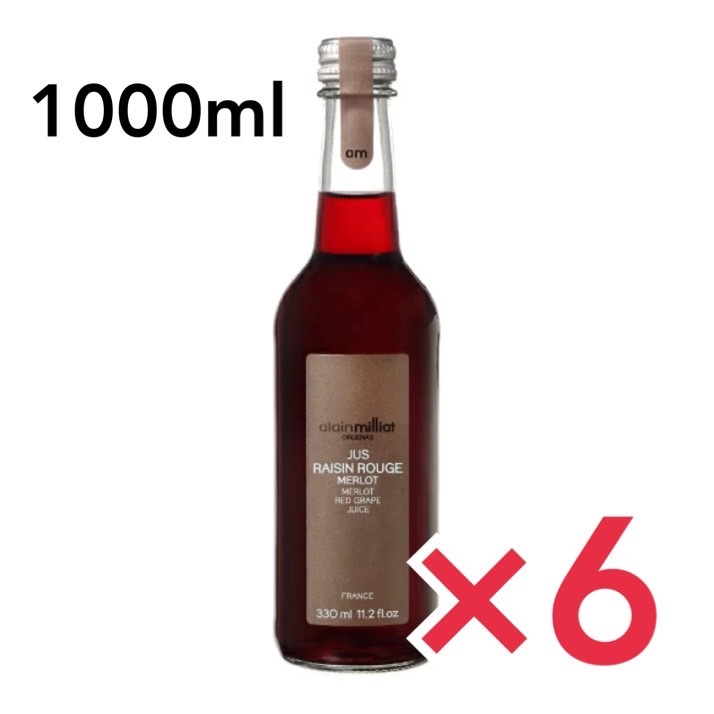 12月スーパーSALE 15%OFF】 メルロー種 アランミリア 赤 6本セット 飲料水 1000ml グレープジュース その他 -  flaviogimenis.com.br