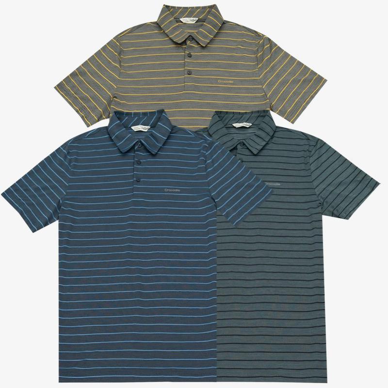軽量ストライプ半袖Tシャツ CDAAB TS2451_IC