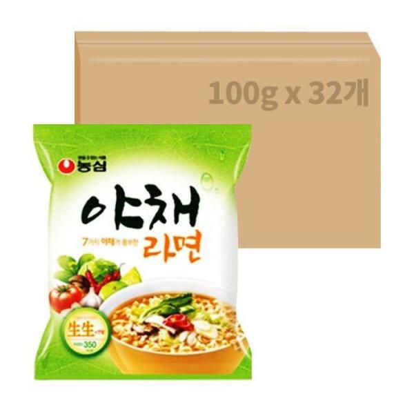 農心 野菜ラーメン 100g 32個入り 1箱