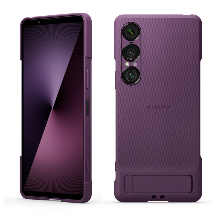 SONY（ソニー） XQZ-CBFS/VJPCX Xperia 1 VII(SO-51F/SOG15)用 STYLE COVER WITH STAND SONY（オーキッドパープル） XQZCBFS