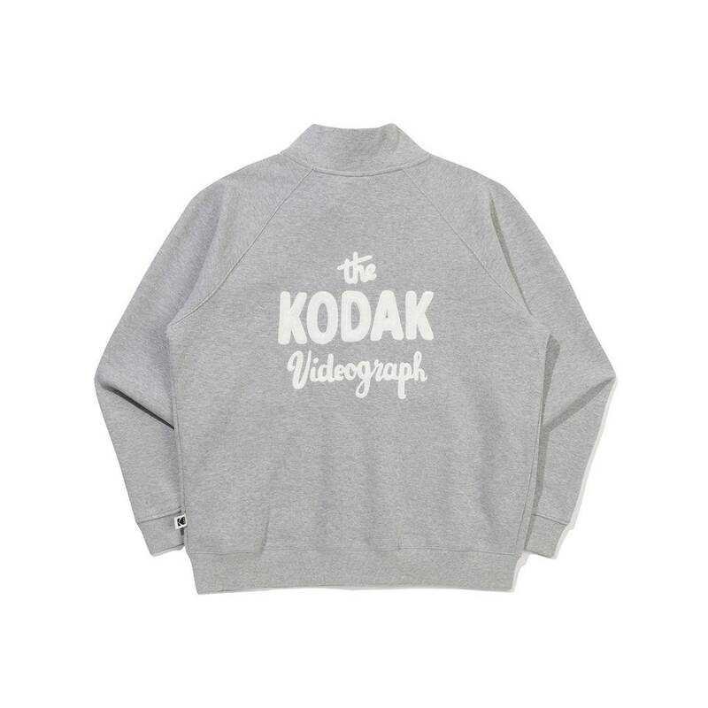 コダック KODAK RGB トラックジップアップジャケット メランジグレー K6123LFT21MGR 376280