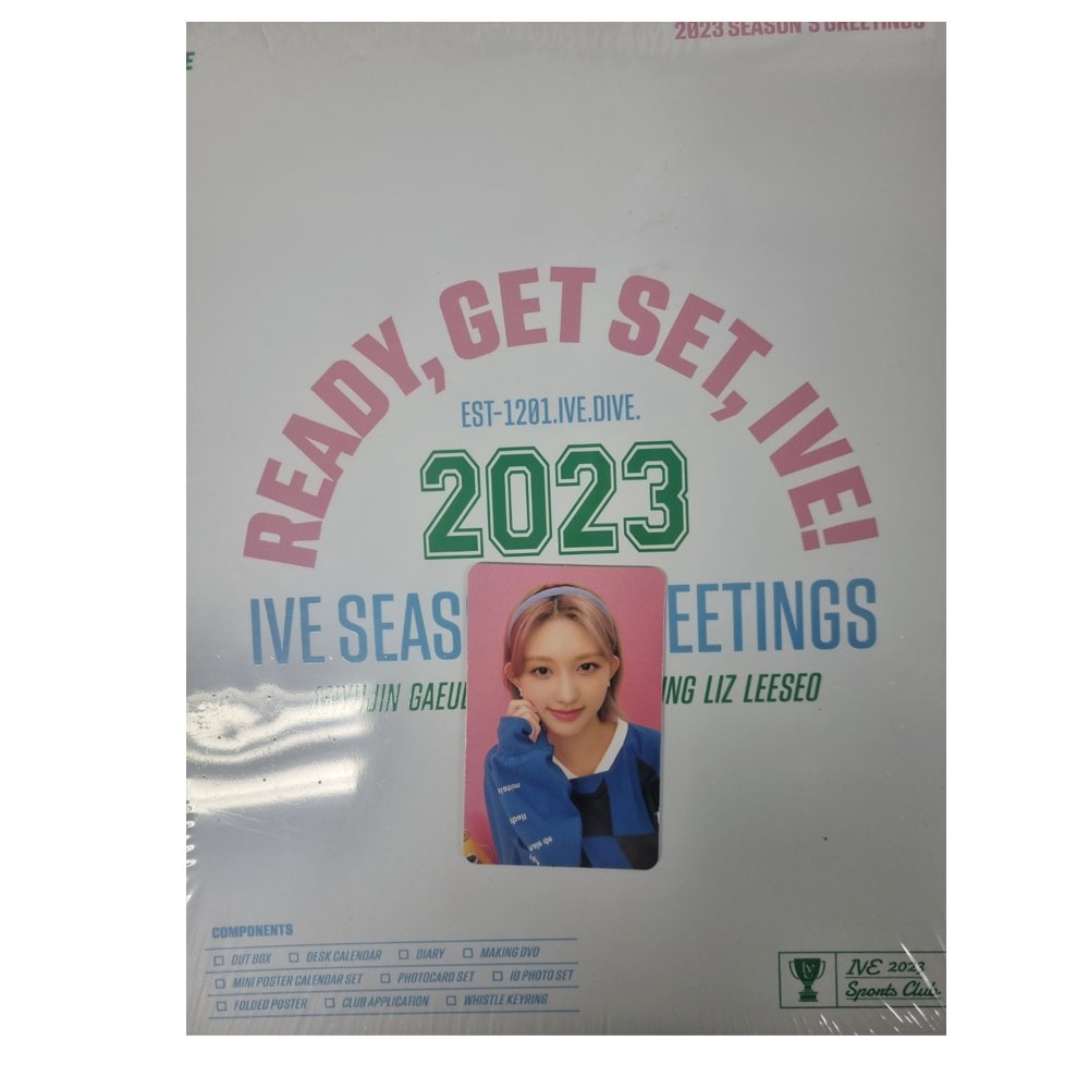 IVE 2023 SEASONS GREETINGS [READY, GET SET, IVE!] GAEUL トレカ