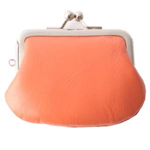 牛革親子がま口 オレンジ 09-0004