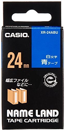 （まとめ買い）ネームランドテープ XR-24ABU 00028589 [x3]