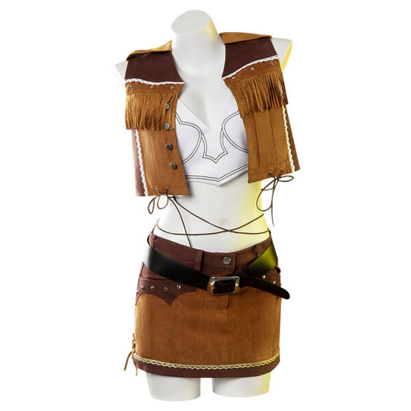 ファイナルファンタジーVII リバース ティファロックハート ウェスタンガイド姿 コスプレ衣装 オーダメイド可